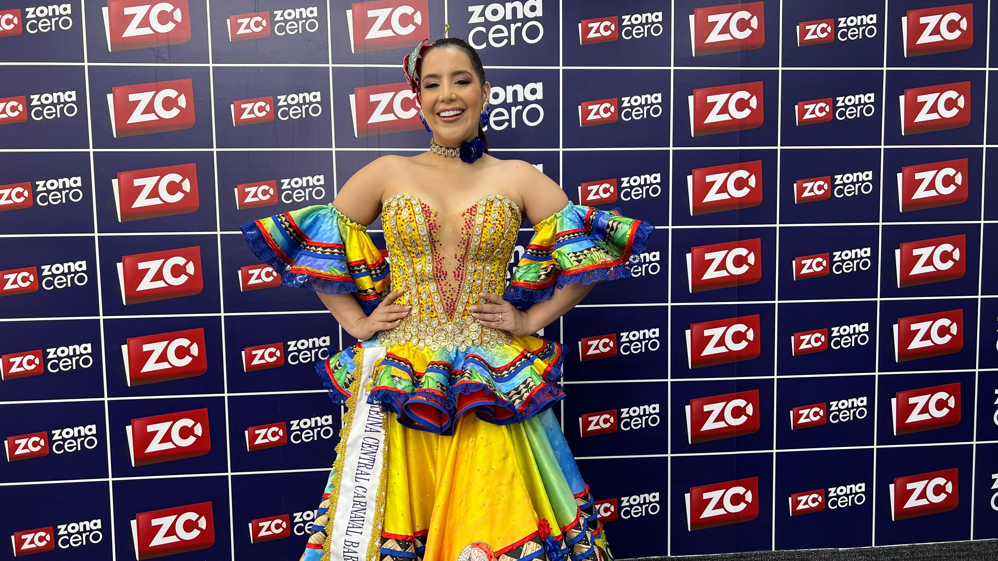 Adriana Vukota, Reina Central del Carnaval de Barranquilla en Tampa.