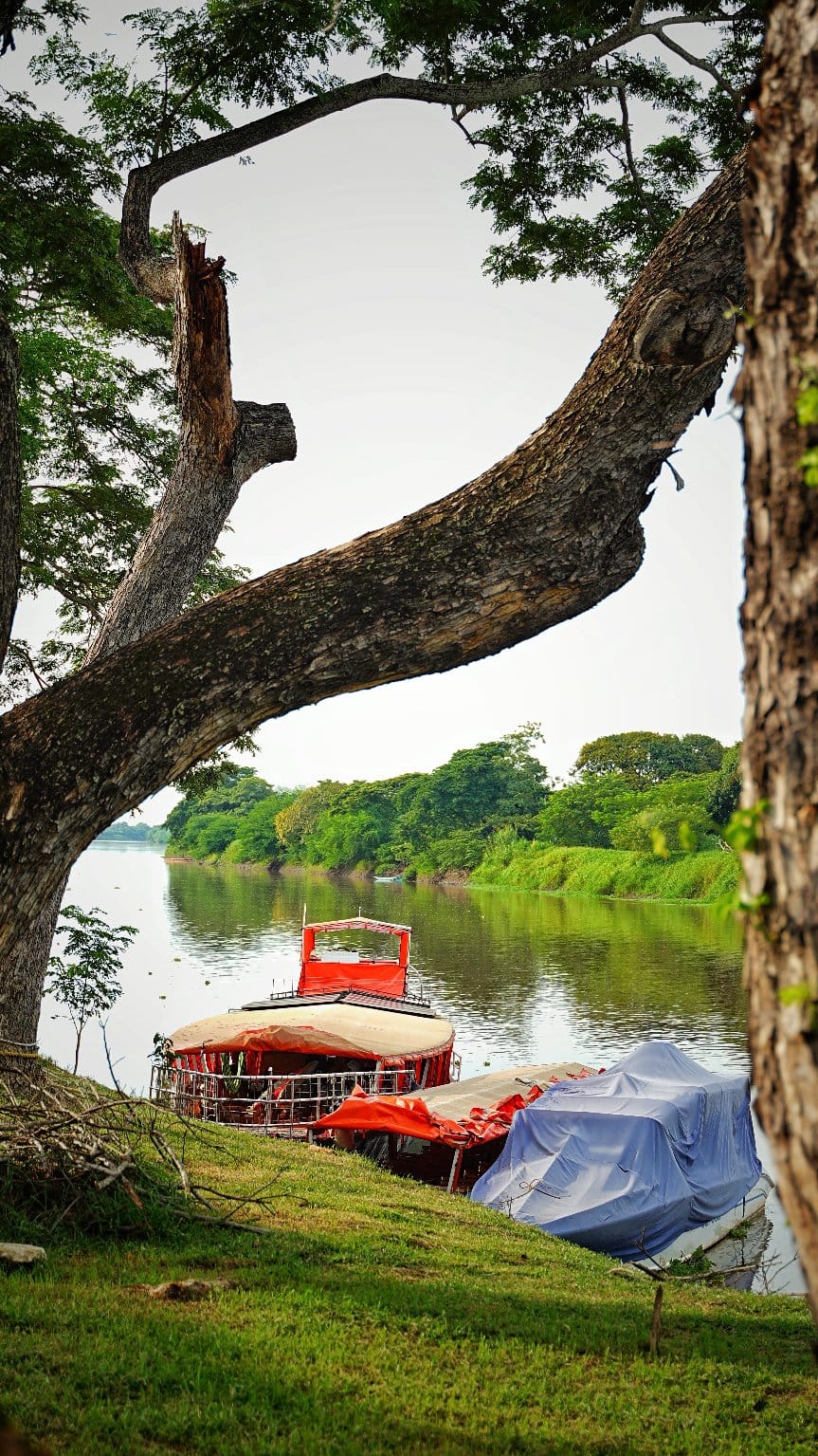 Aspecto del río Magdalena, en el departamento de Bolívar. 