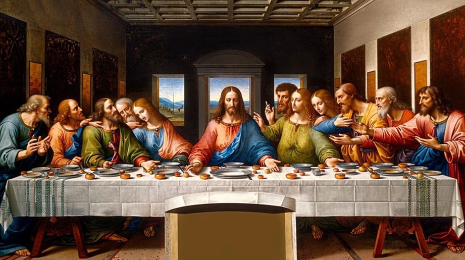 La última cena de Leonardo da Vinci