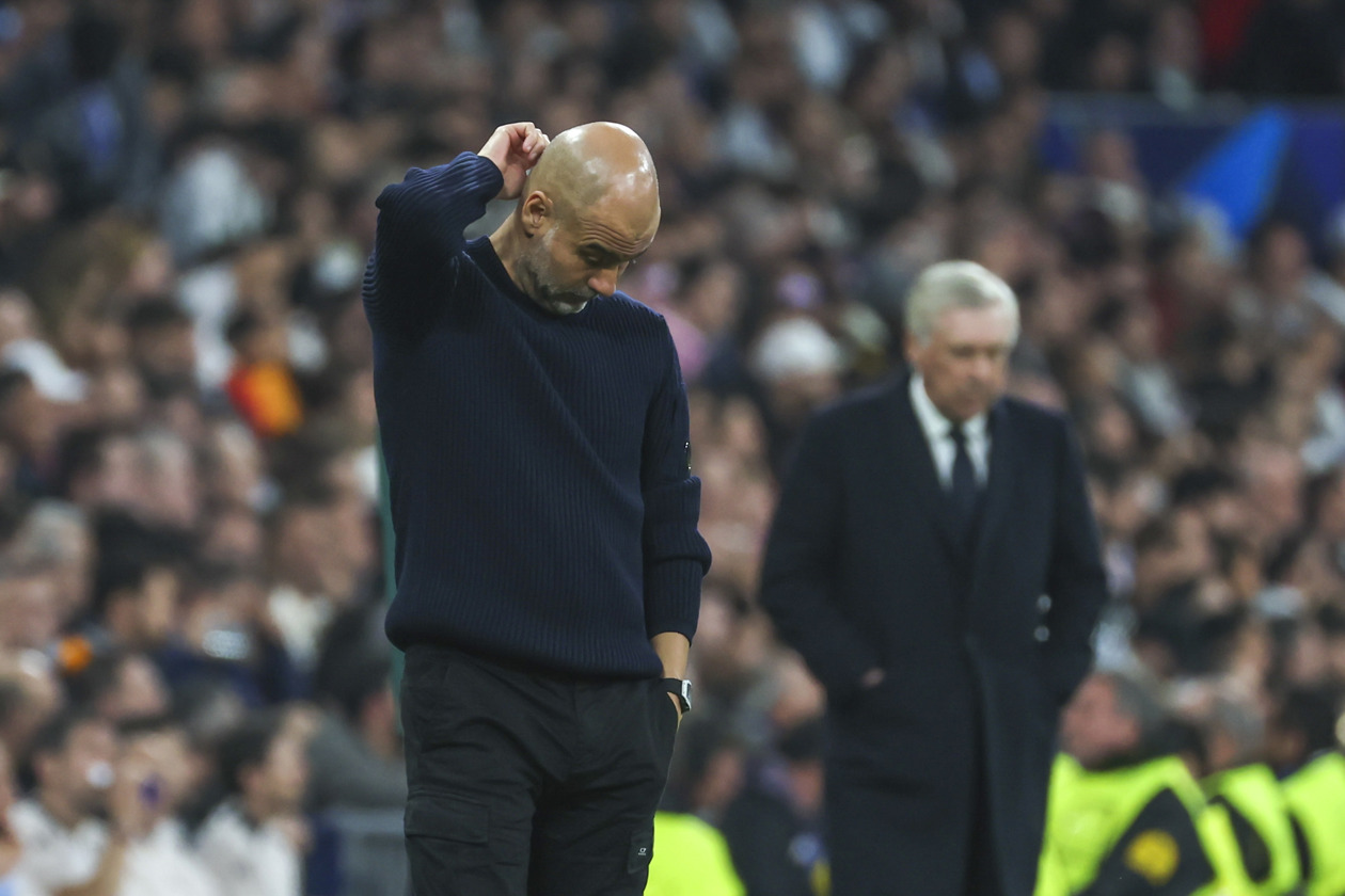 El ciclo de Pep Guardiola en la ciudad dio en el Bernabéu la sensación de estar terminado.