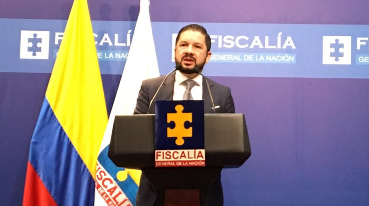 Andrés Jiménez, fiscal delegado para las finanzas criminales.