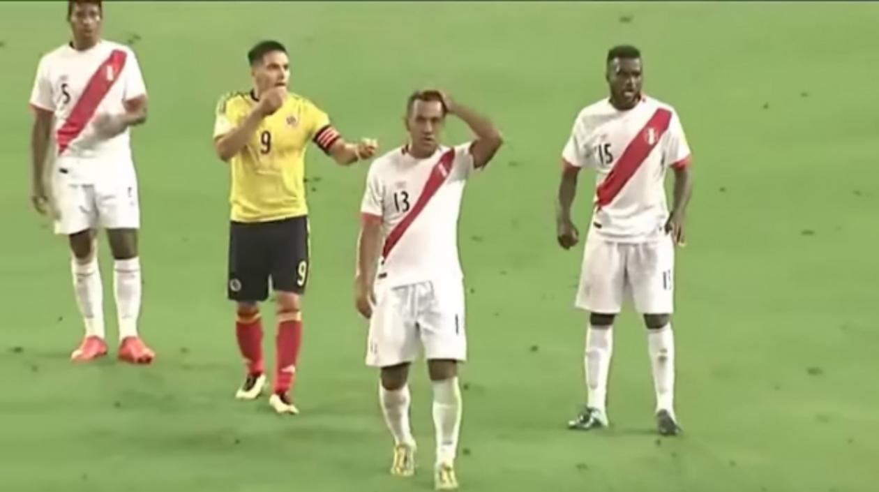 Falcao García convence a los peruanos de dejar las cosas 1-1.