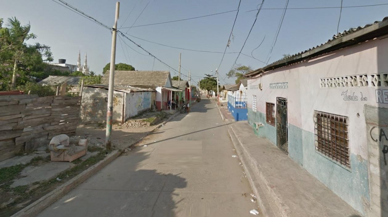Calle 28 con carrera 34C, barrio Rebolo