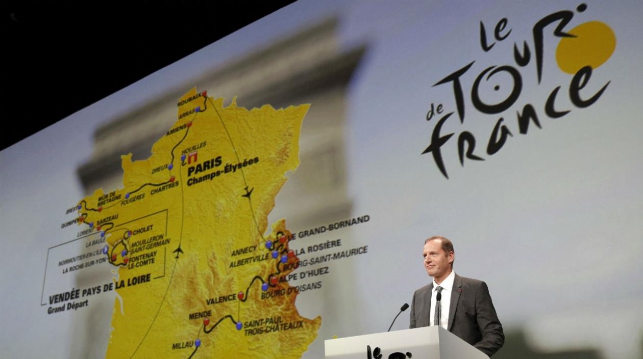 Christian Prudhomme, director del Tour de Francia. 