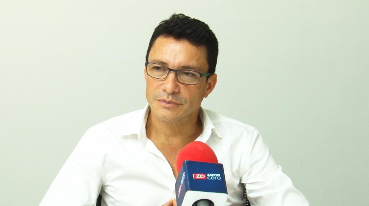 Carlos Caicedo Omar, candidato presidencial por Fuerza Ciudadana.