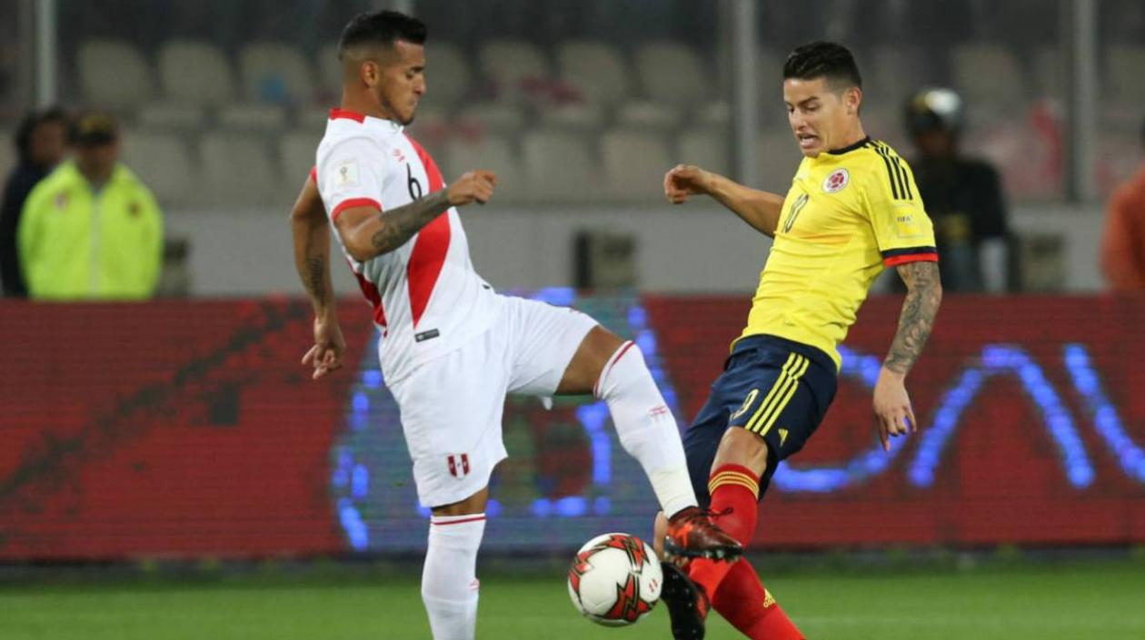 Colombia y Perú igualaron 1-1 en la última fecha de las eliminatorias. 