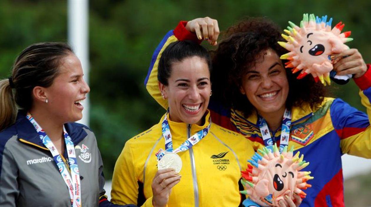 Es el segundo oro bolivariano para Mariana Pajón.