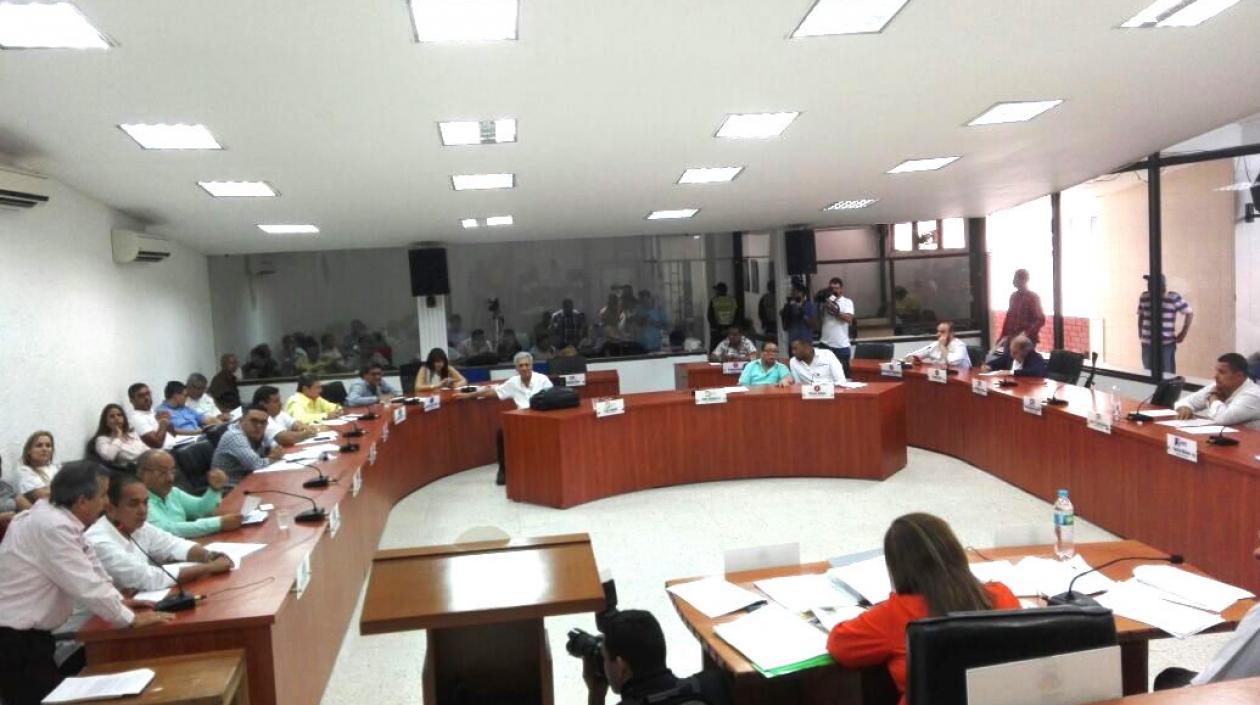 Plenaria del Concejo de Barranquilla.