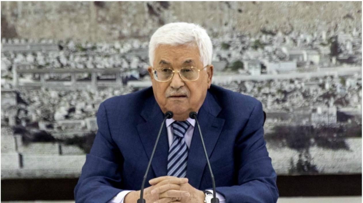 Mahmud Abás, presidente palestino.