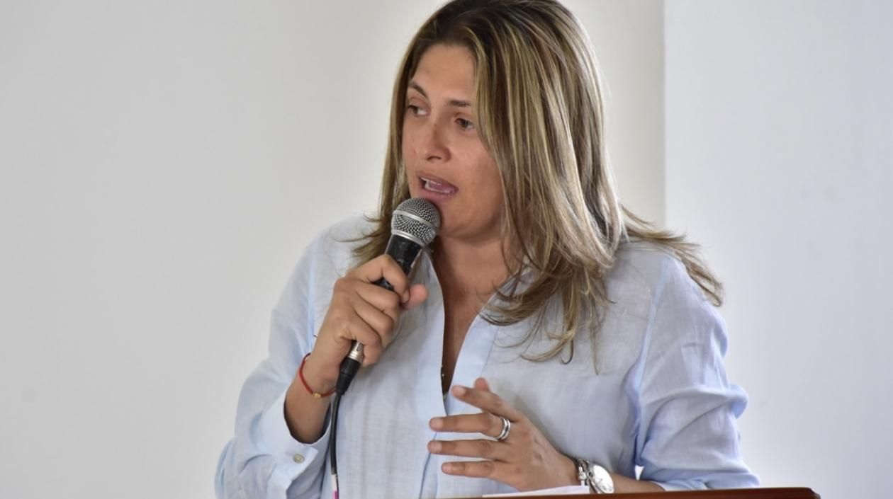 Alma Solano, secretaria de Salud de Barranquilla.