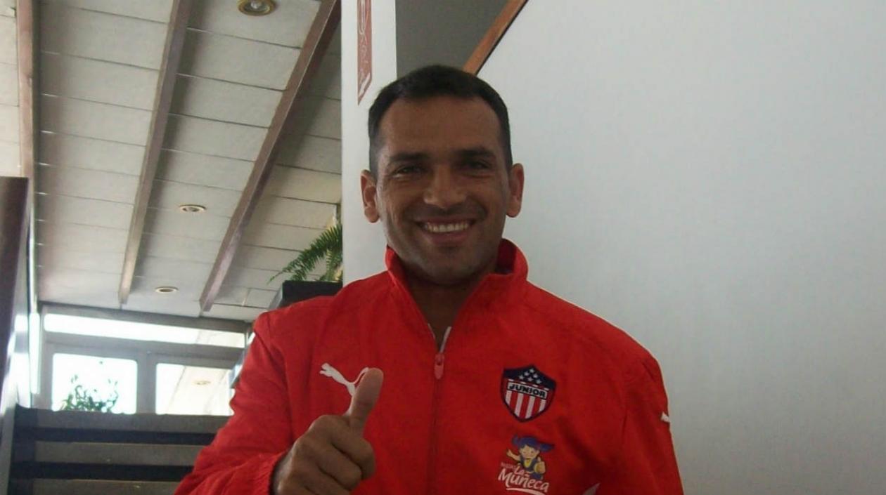 Hayder Palacio, exjugador de Junior. 