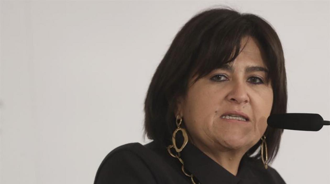La ministra de Comercio, Industria y Turismo de Colombia, María Lorena Gutiérrez.
