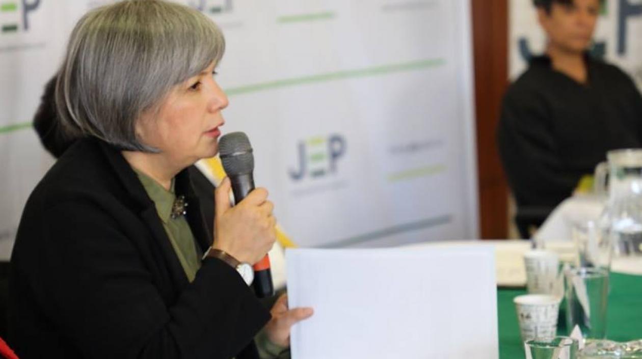 Patricia Linares, Presidenta de la JEP.