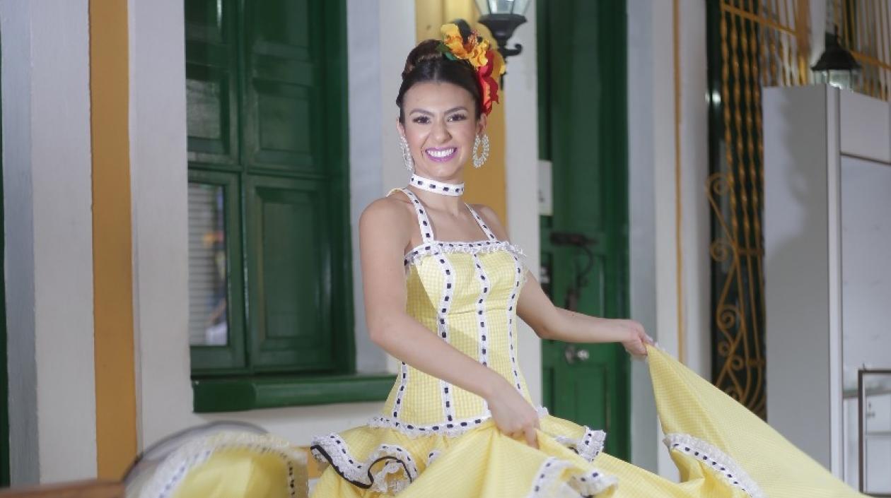 La Reina del Carnaval de Barranquilla,Carolina Segebre Abudinen.