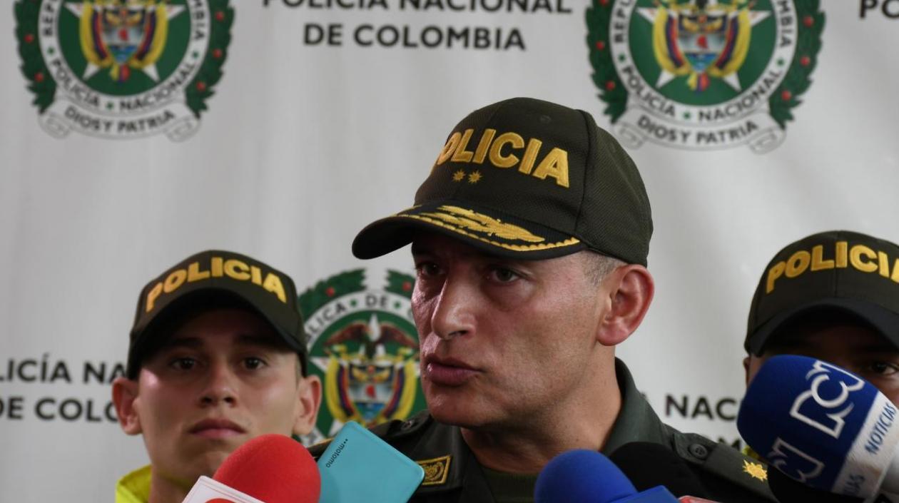 General Mariano Botero Coy, comandante de la Policía Metropolitana de Barranquilla.