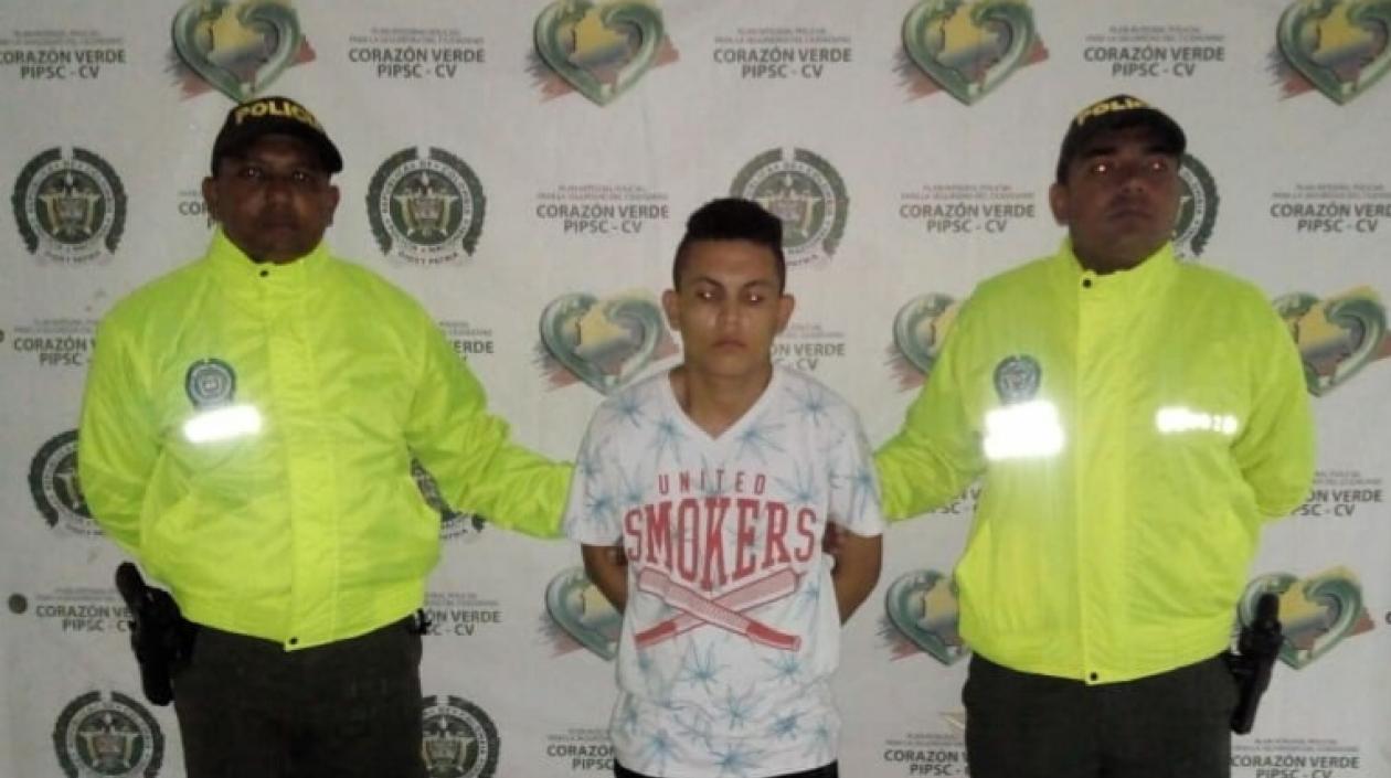  Andrés David Cantillo Russo, de 20 años, fue privado de su libertad en la calle 30 con carrera 8 de Barranquilla. 
