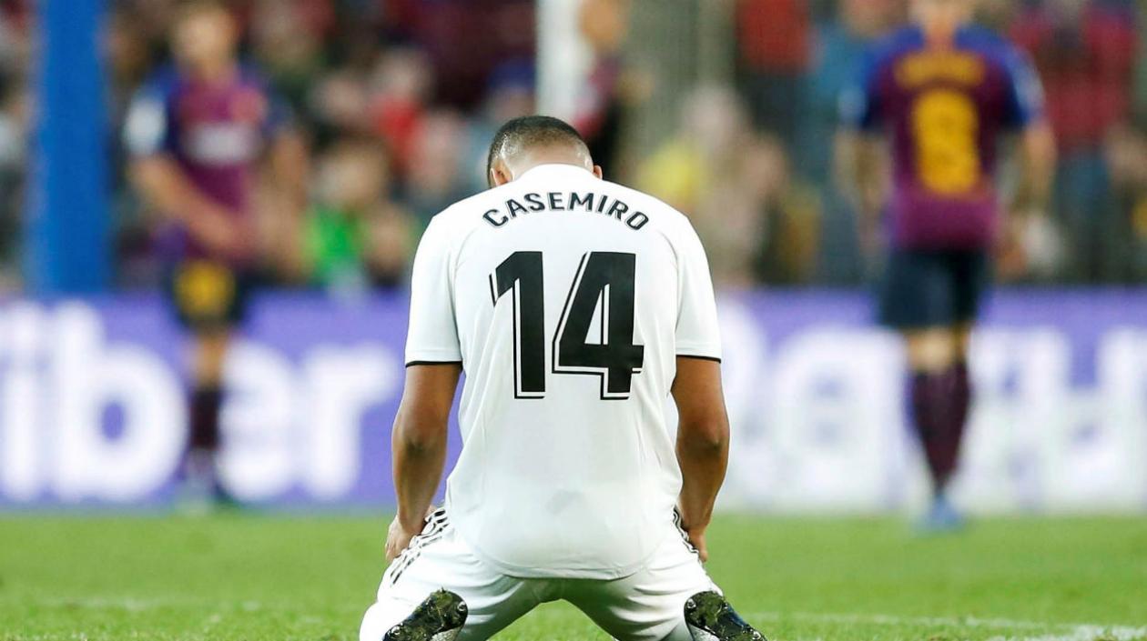 Casemiro, jugador del Real Madrid. 