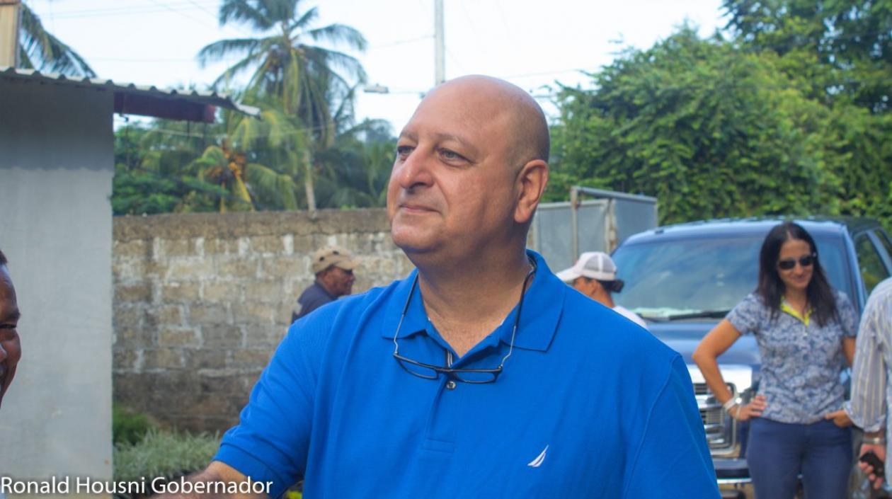 El suspendido Gobernador de San Andrés, Ronald Housni Jaller.