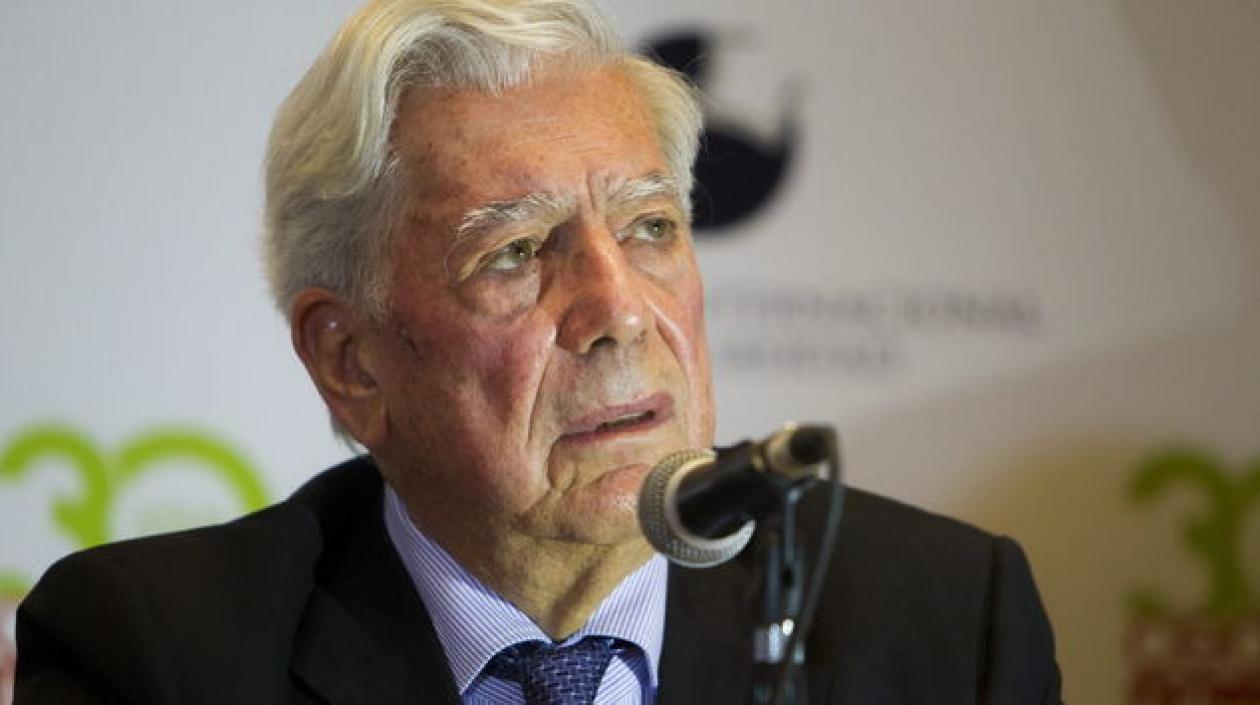El Nobel de Literatura Mario Vargas Llosa.