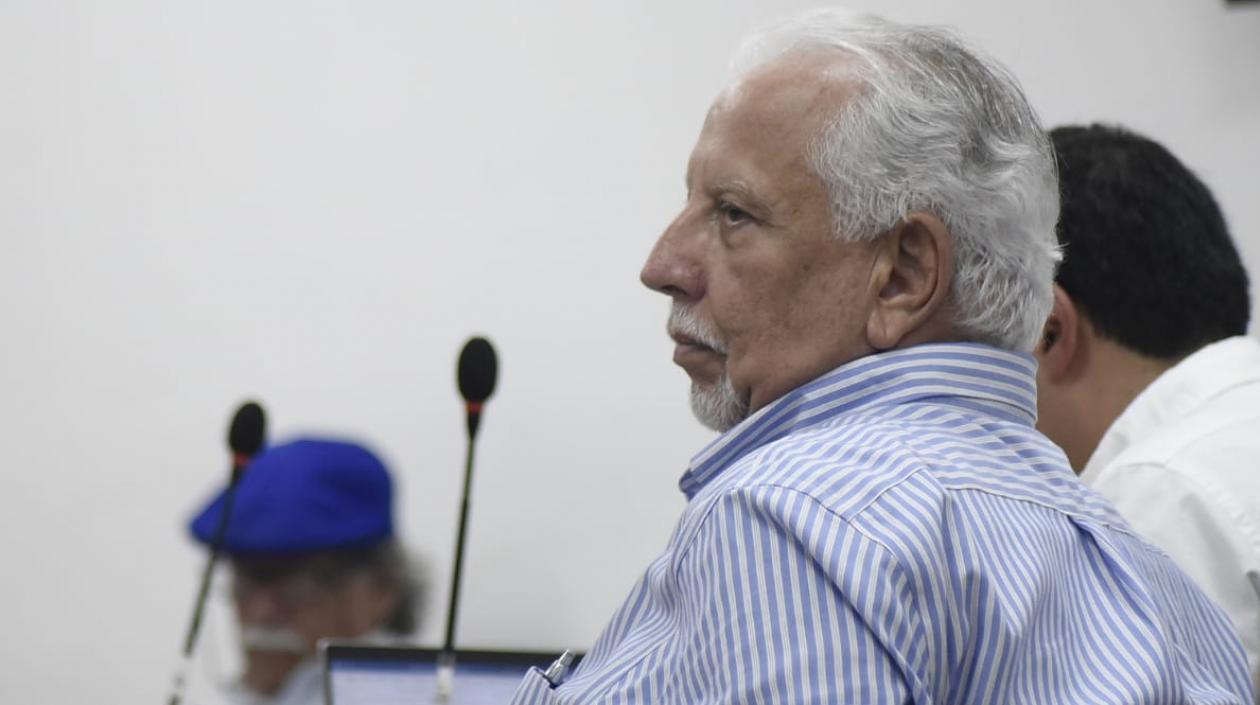 Ramón Navarro, durante la audiencia de este viernes en Barranquilla, por el caso Inasa.