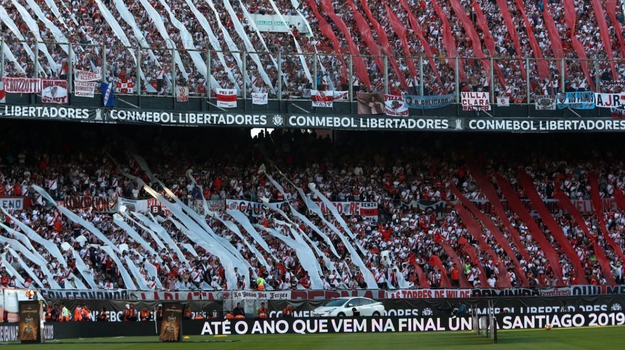 Imagen de la cancha de River Plate. 