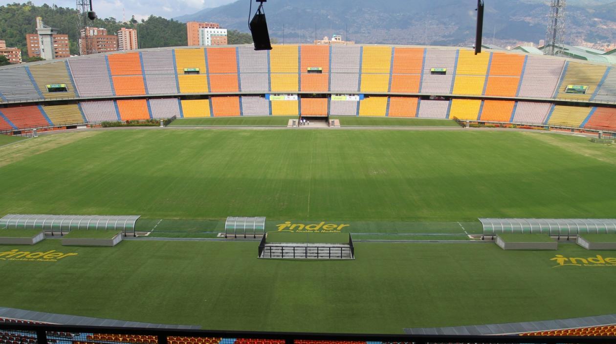 Estadio Atanasio Girardot de Medellín. 