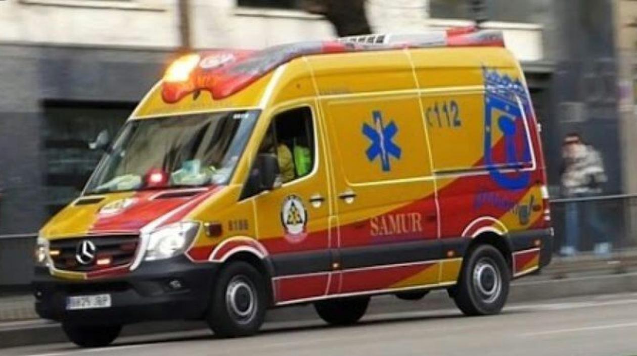 Ambulancia de Samur.