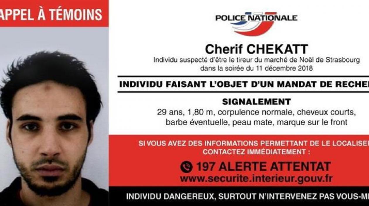 Chérif C., presunto autor del tiroteo.