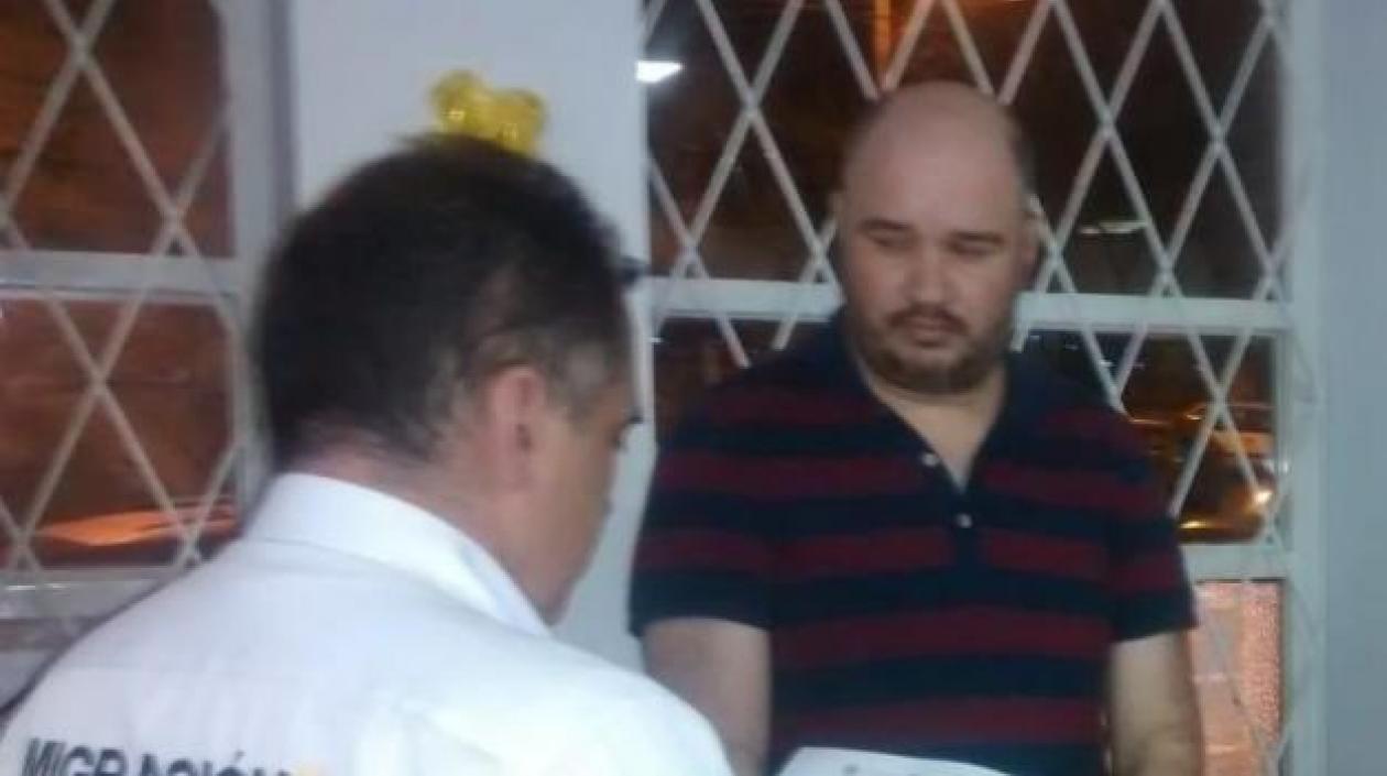 Ángel Armando Seco Rodríguez, venezolano capturado en Ipiales.