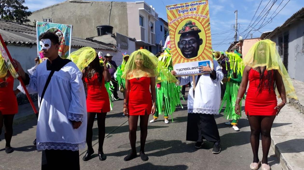 Carnavales de Mamatoco en honor de San Agatón, Patrono del Carnaval, puesta en escena de Moisés Pineda.
