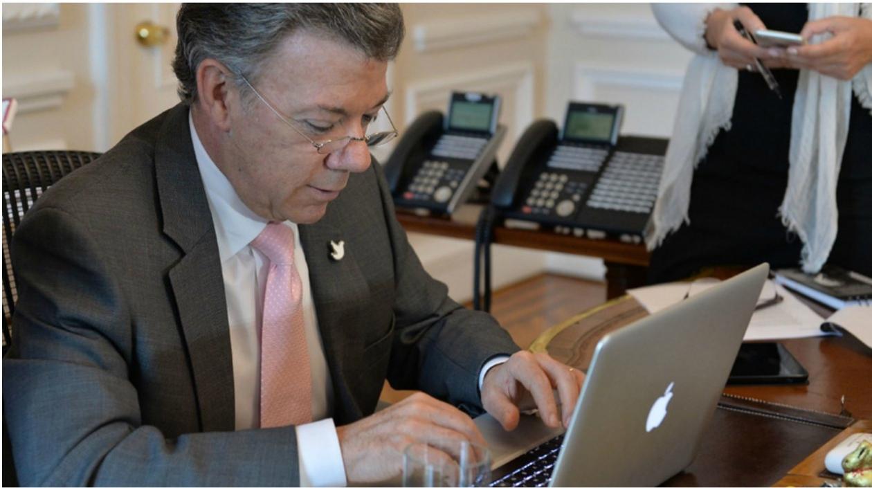Presidente Juan Manuel Santos contestará por Facebook Live inquietudes de los colombianos.