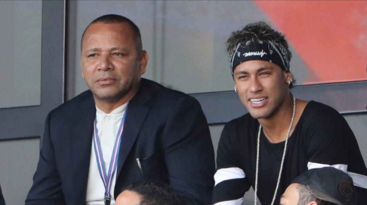 Neymar da Silva y Neymar Júnior.