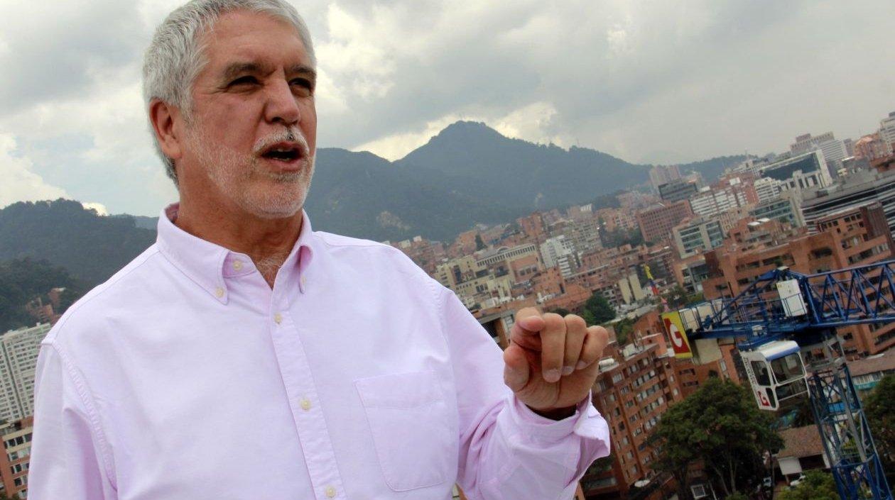 El alcalde de Bogotá. Enrique Peñalosa.