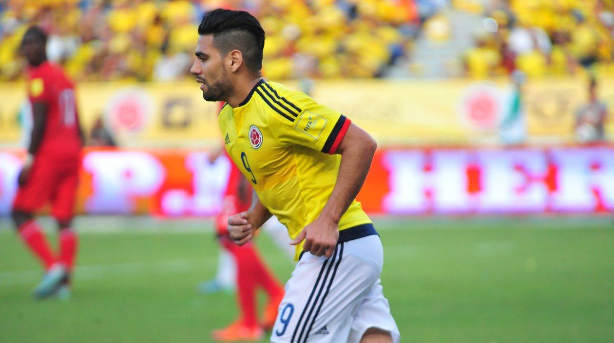 Falcao García, delantero goleador y capitán de la Selección Colombia. 