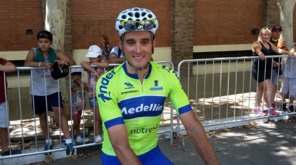 El ciclista colombo-español Óscar Sevilla.