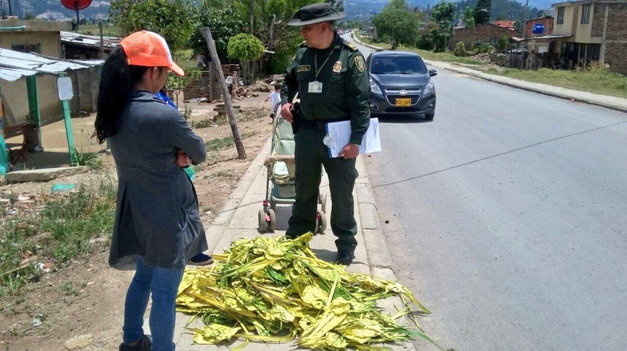 La Policía hizo controles en algunos lugares de Colombia.