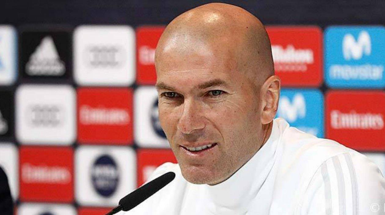 Zinadine Zidane, entrenador del Real Madrid.