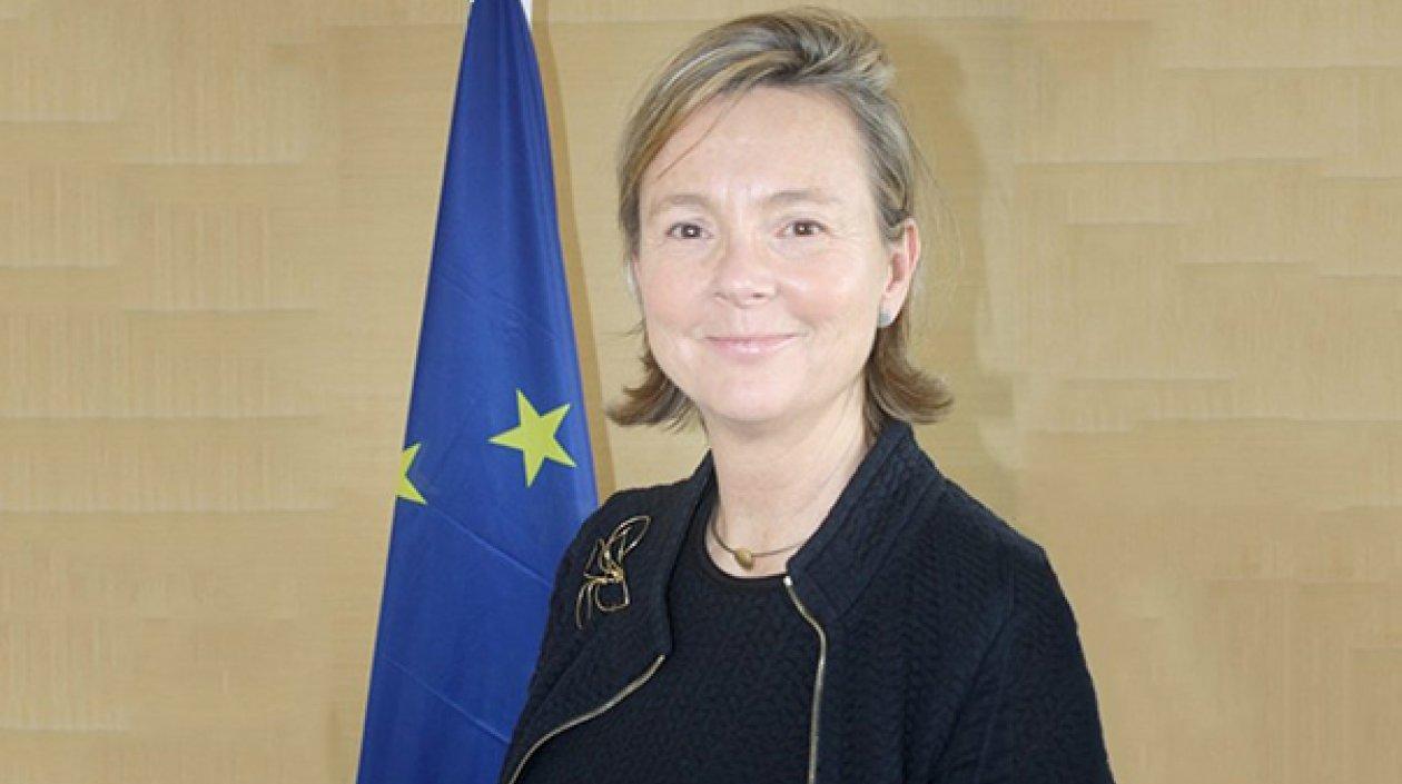 Patricia Llombart Cussac,  embajadora de la UE en Colombia.