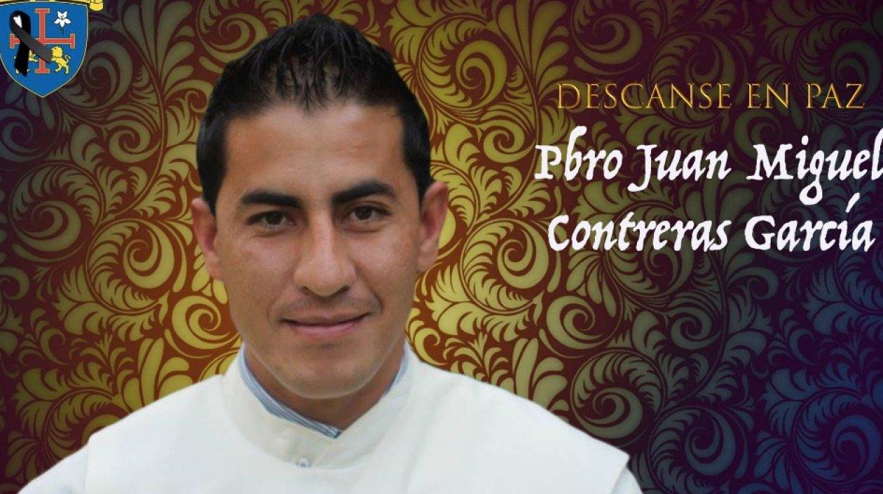 El sacerdote Juan Miguel Contreras García fue asesinado en una parroquia en México.