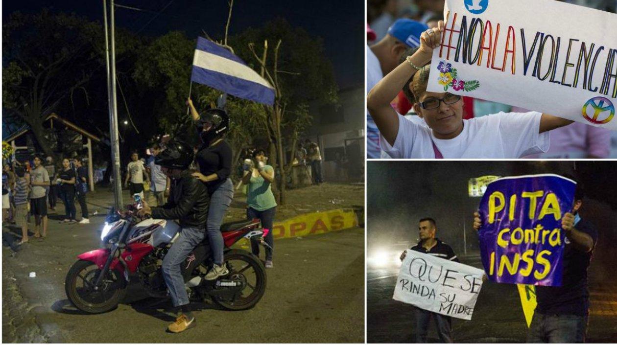 Enfrentamientos entre quienes rechazan y apoyan las reformas aplicadas por el Gobierno de Daniel Ortega a la Seguridad Social, han dejado 33 heridos.