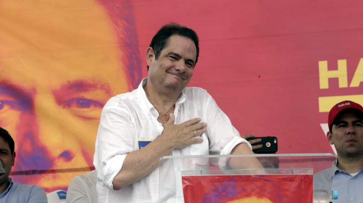El candidato presidencial Germán Vargas Lleras
