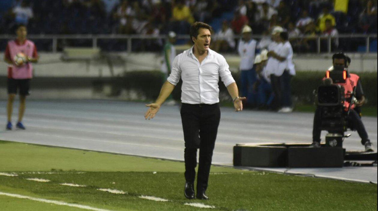 El técnico de Boca Juniors, Guillermo Barros Schelotto. 