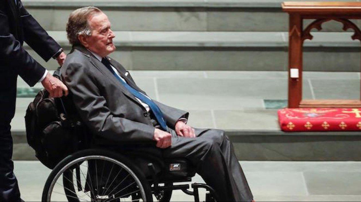 El expresidente de Estados Unidos, George H.W. Bush (1989-1993).