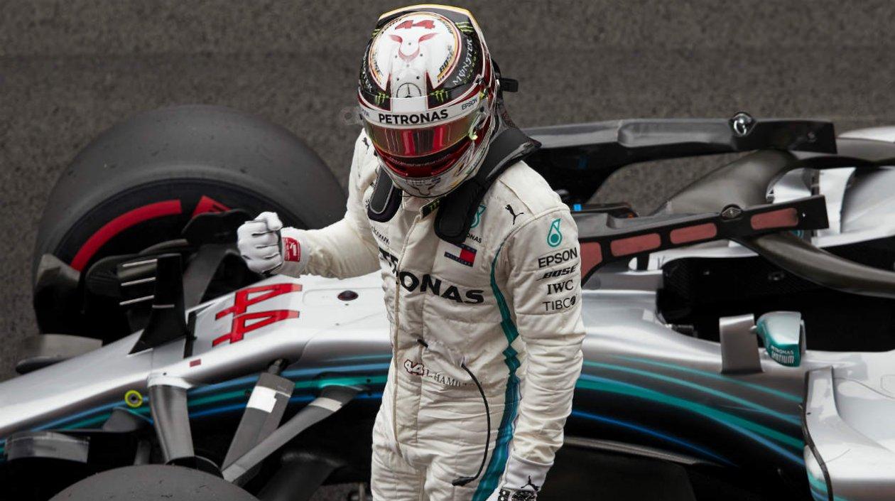 Lewis Hamilton, piloto británico. 