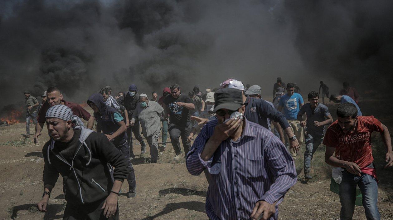 Más de 2 mil heridos ha dejado los enfrentamientos entre palestinos y el ejército de Israel.