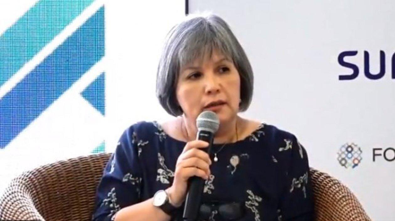 La presidenta de la JEP, Patricia Linares.