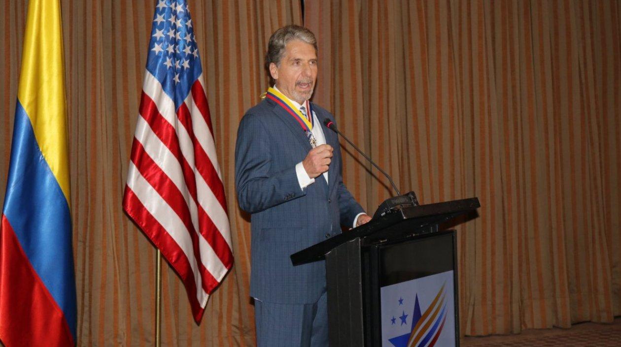 El embajador de Estados Unidos en Colombia, Kevin Whitaker.