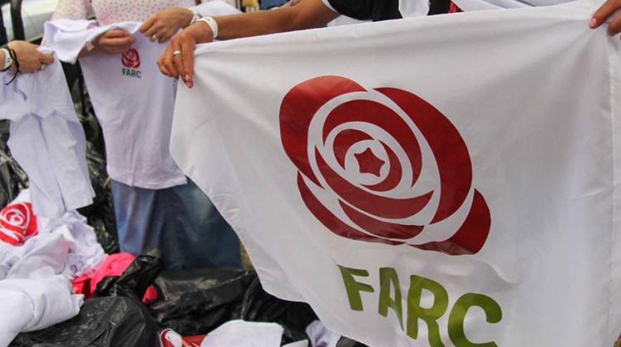 Bandera de la FARC