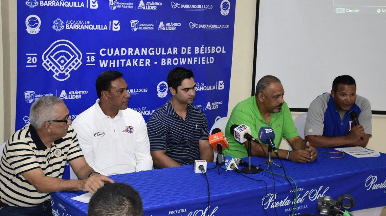 Juan Igor González (Puerto Rico), José Mosquera (Colombia), Edwin Hurtado (Venezuela) y Rafael Rijo (República Dominicana).