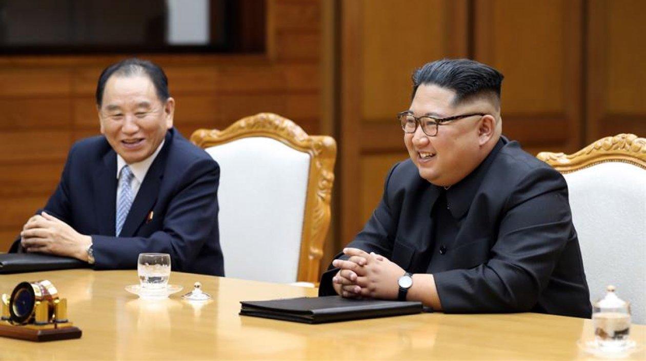 El líder norcoreano Kim Jong-un. 